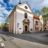 Image: Róg ulic Kościół rektoralny Bożego Miłosierdzia Kraków